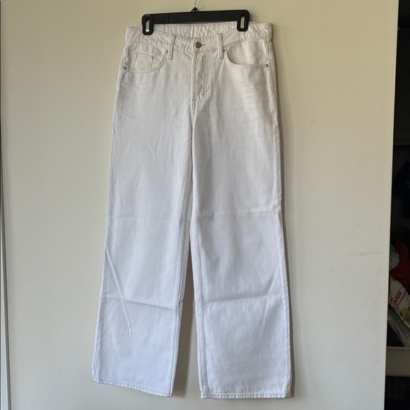 H&M Denim - White Wide-Leg Jeans(10)